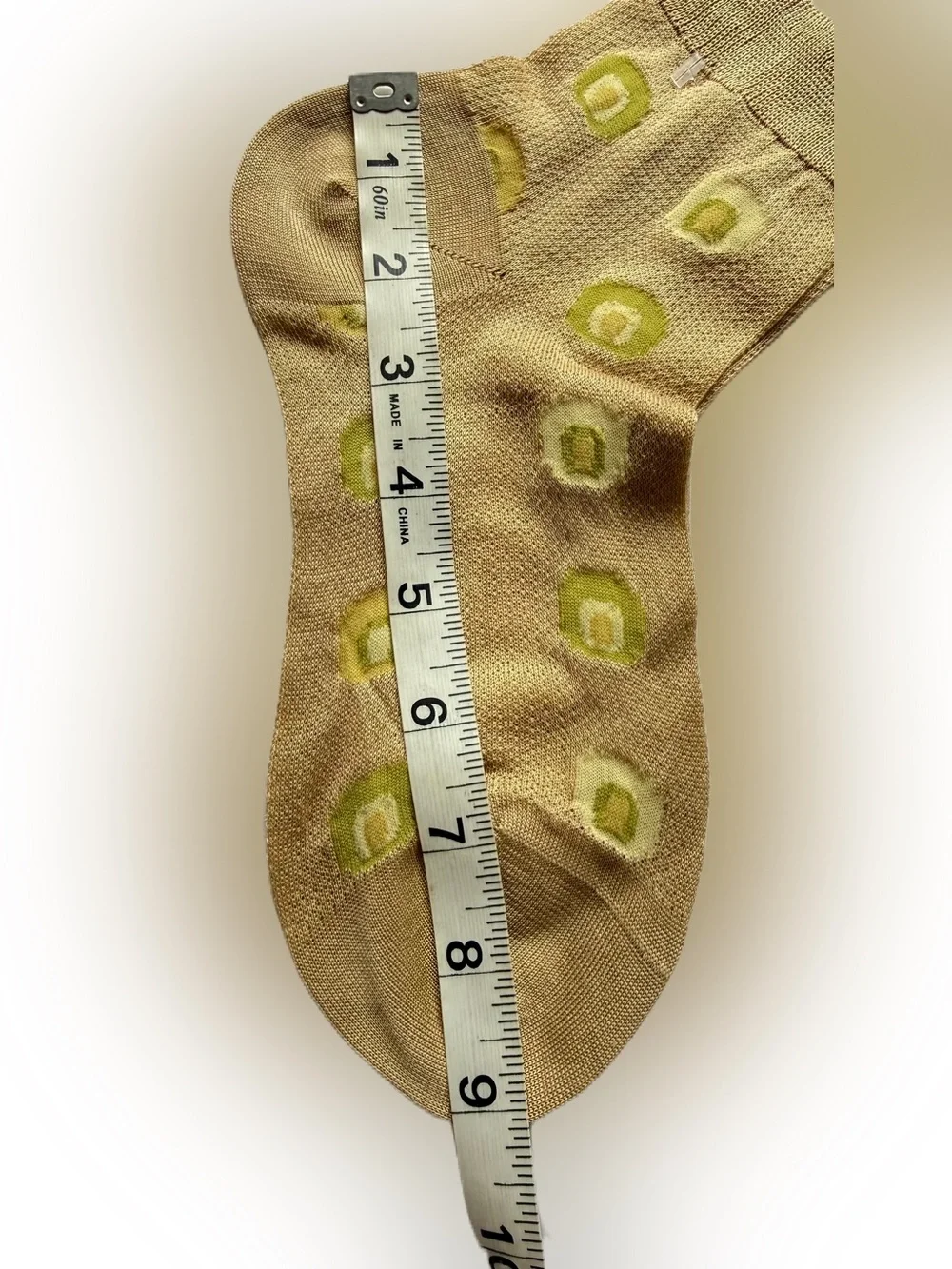 Maria La Rosa Silky Beige Socks New